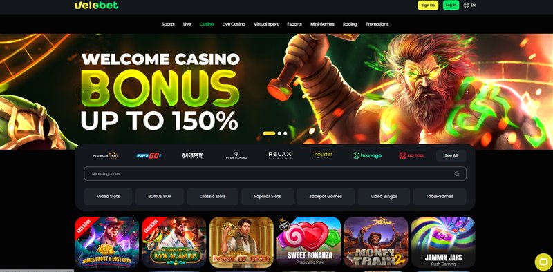 Velobet login in United Kingdom